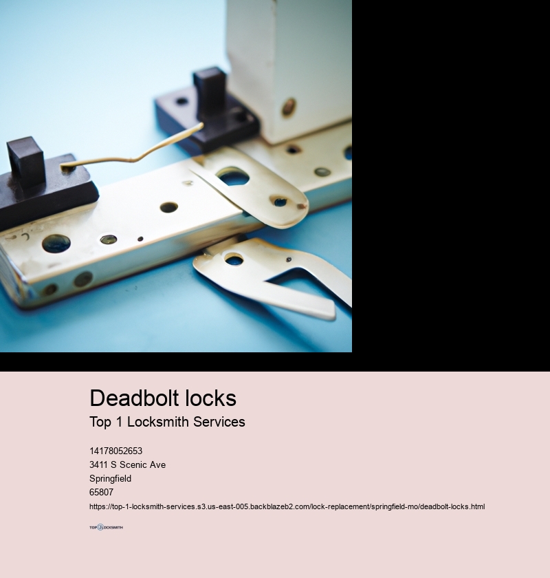 Deadbolt locks