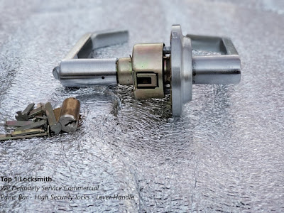 The process of replacing a lock yourself